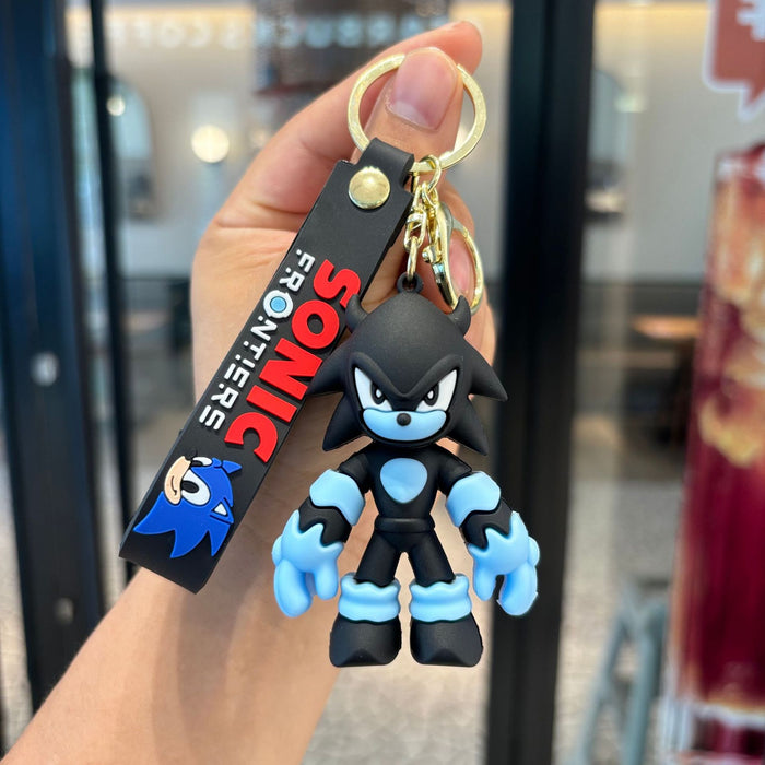 Wholesale Cartoon Drip Glue Fashion Car Keychain Couple Bag Pendant