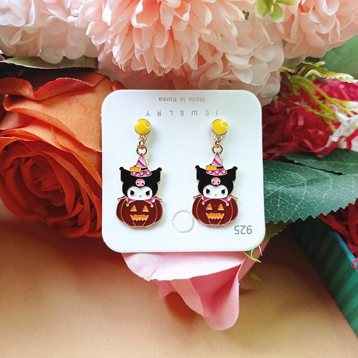 Wholesale Cute Cartoon Alloy Earrings JDC-ES-Xiaox009