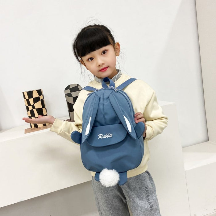 Wholesale College Style Cute Cute Funny Personality Rabbit Ears Soft Girl Student Backpack Pink and Tender Girl Backpack JDC-BP-SS002