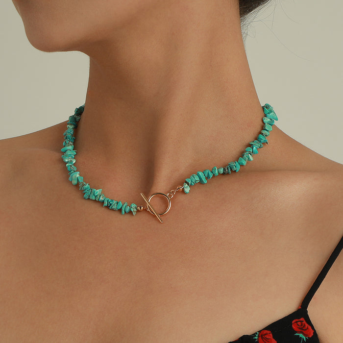 Wholesale Large Turquoise Pearl Necklace