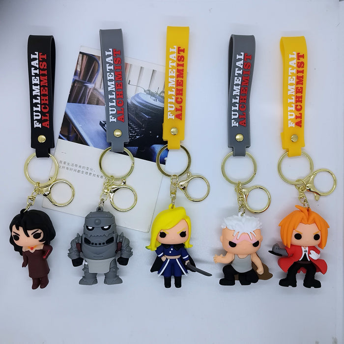 Wholesale Cartoon alchemist doll key chain pendant bag car key chain pendant