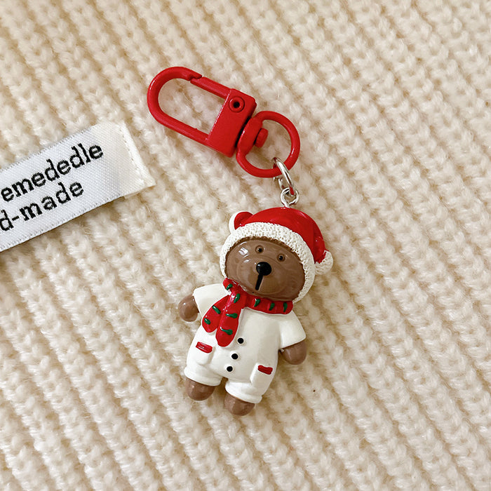 Wholesale Cartoon painted keychain pendant, cute girl heart backpack hanging accessory