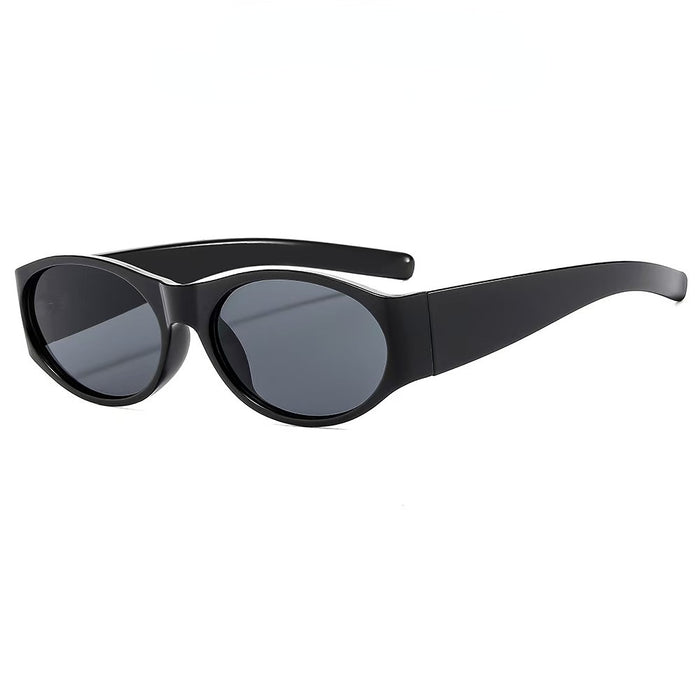 Wholesale Oval Sunglasses New Men's Retro Simple Driving Sunglasses Sunglasses