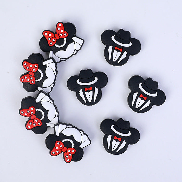 Wholesale 20PCS Cartoon Silicone Beads JDC-BDS-HeCX001