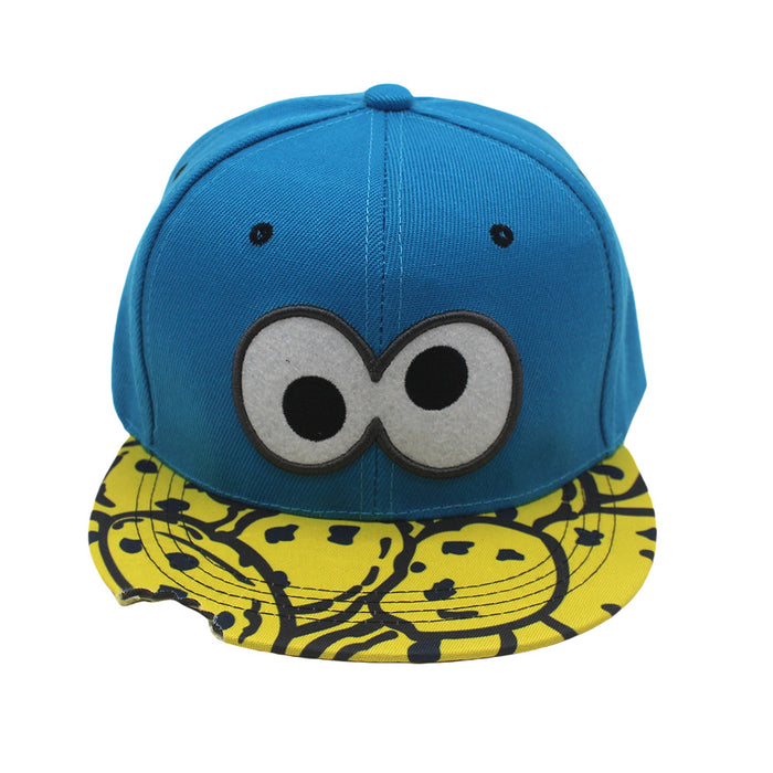 Wholesale Polyester Cartoon Letters Embroidery Flat Brim Baseball Cap JDC-FH-ZhiXie018