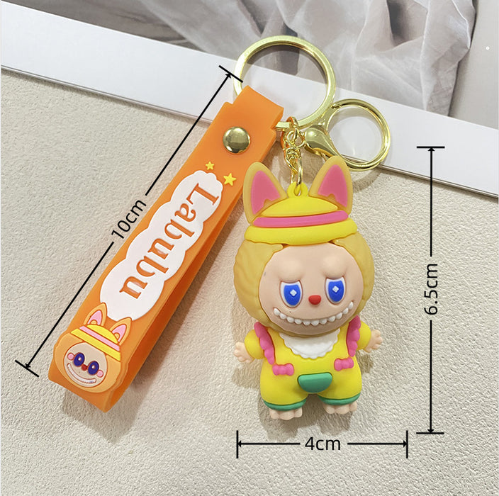 Wholesale Cartoon Doll Little Sheep Keychain Couple School Bag Pendant Car Key Chain Gift