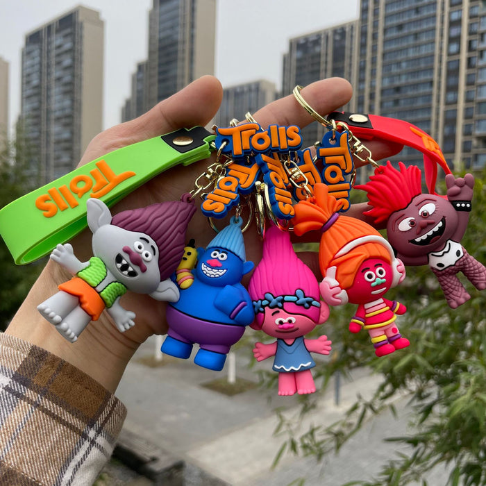 Wholesale Keychain, car keychain, backpack, small pendant, couple, exquisite doll, small gift wholesale