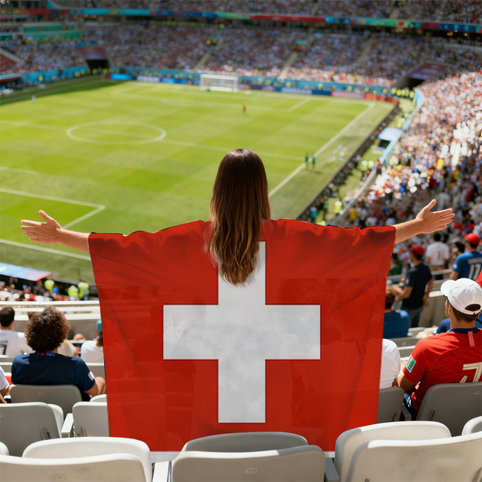 Wholesale Fan Flag 90x150cm Decorative World Cup Party Accessory