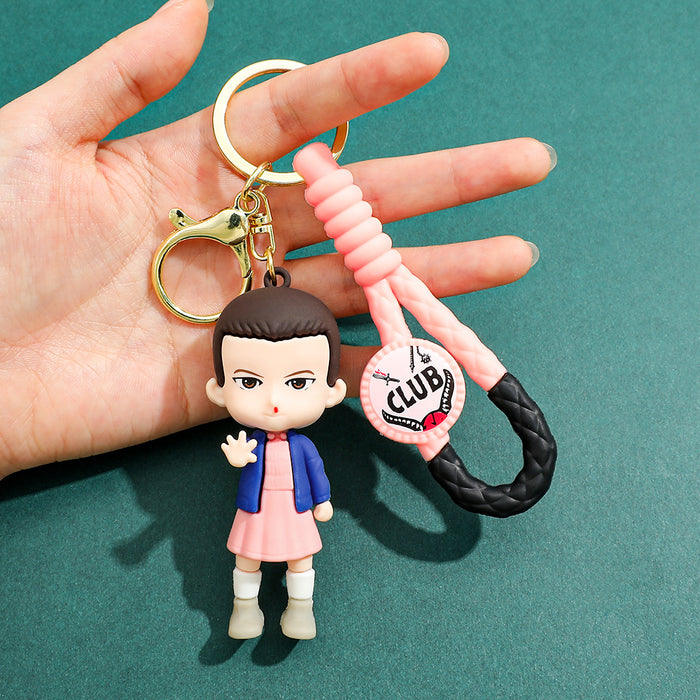 Wholesale Cartoon Creative Cute Silicone Keychain Pendant