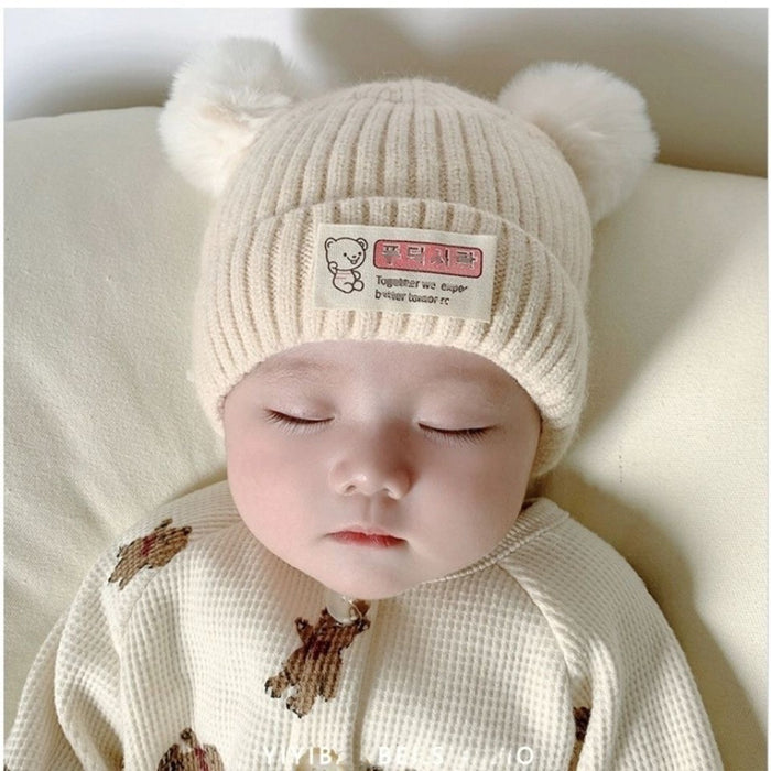 Wholesale Baby Hats Autumn Winter Baby Hat Stripes JDC-FH-SL001