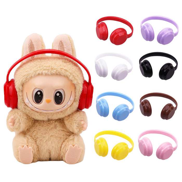 Wholesale Headphones Suitable for  Doll  Headset Baby Clothing Accessories