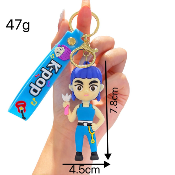 Wholesale KPOP Cartoon Keychain Bag Charm