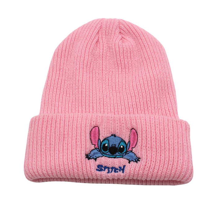 Wholesale Acrylic Cartoon Embroidery Knitted Hat JDC-FH-ZhiXie023