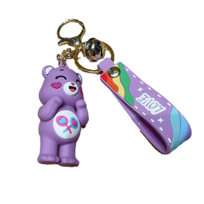 Wholesale Bear Keychain Pendant Creative Chain Bag