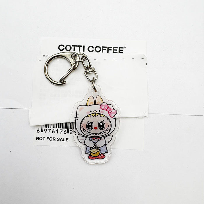 Wholesale Sheep Acrylic Keychain Cute Cartoon KeyChain Personalized Pendant Gift