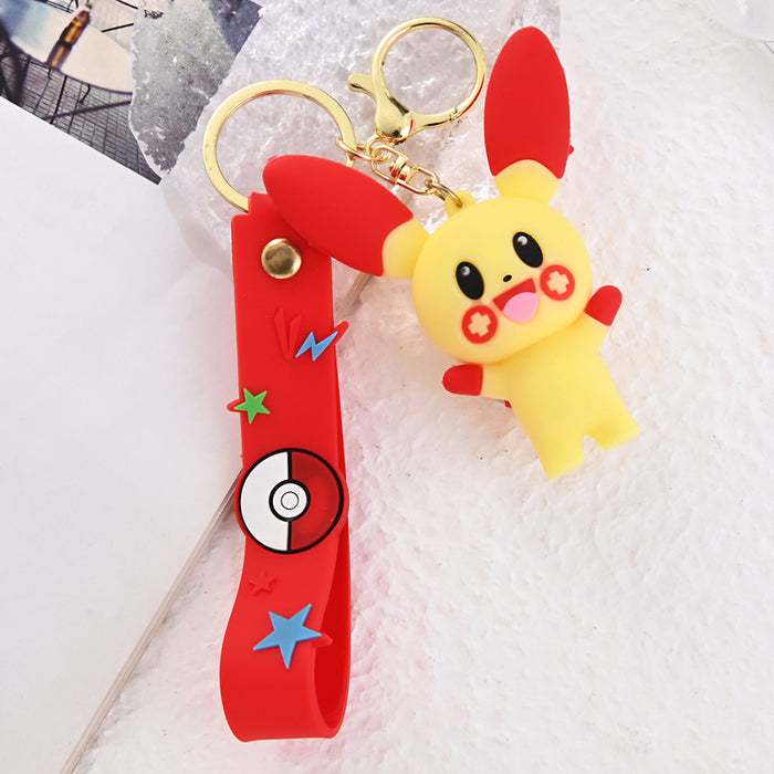 Wholesale Keychain pendant, soft rubber figurine, car backpack pendant, small gift