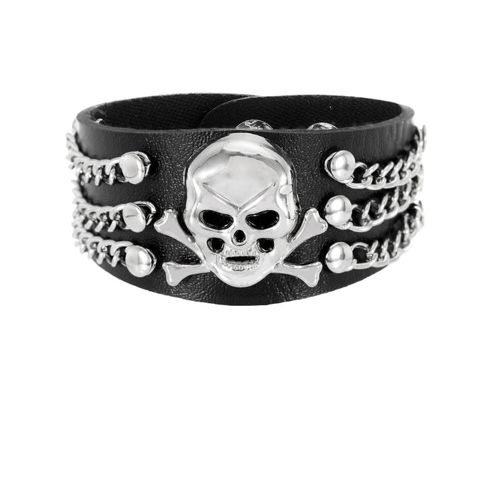 Wholesale Rivet bracelet vintage leather bracelet bracelet