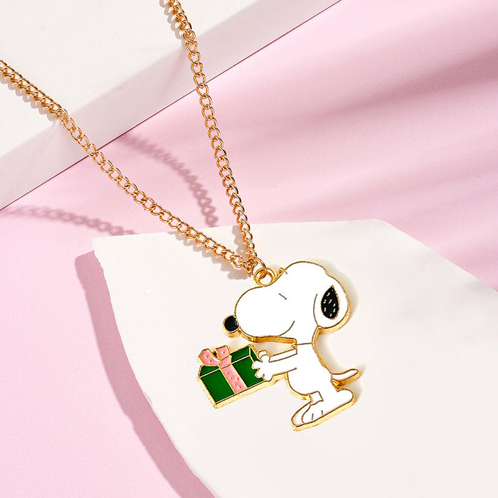 Wholesale Stainless Steel Alloy Electroplated Cartoon Pendant Necklace Fashion Jewelry Accessory