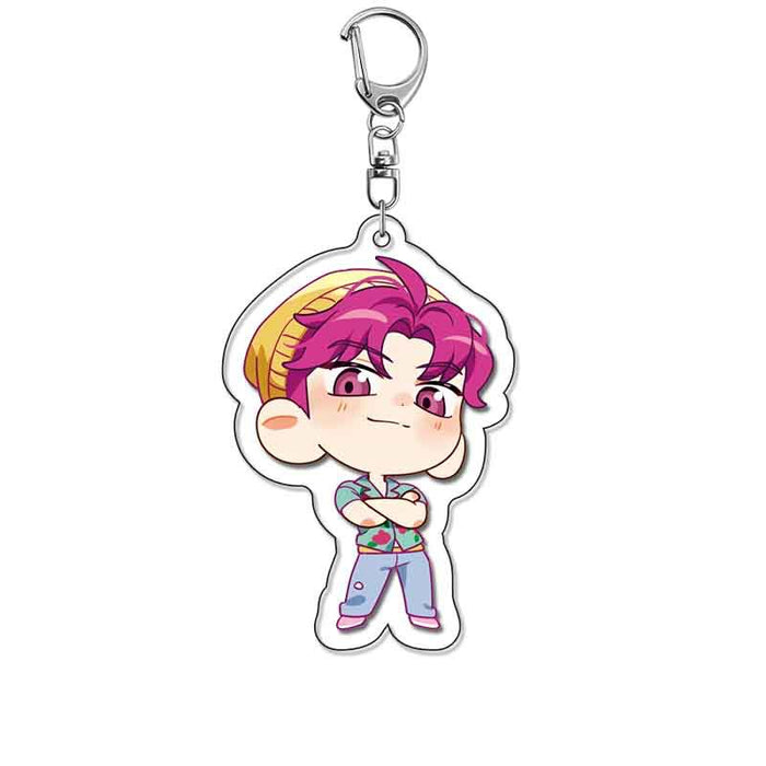 Wholesale Anime merchandise 2D acrylic keychain