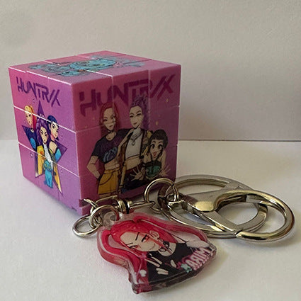 Wholesale Kpop Acrylic Keychain Anime Peripheral Pendant