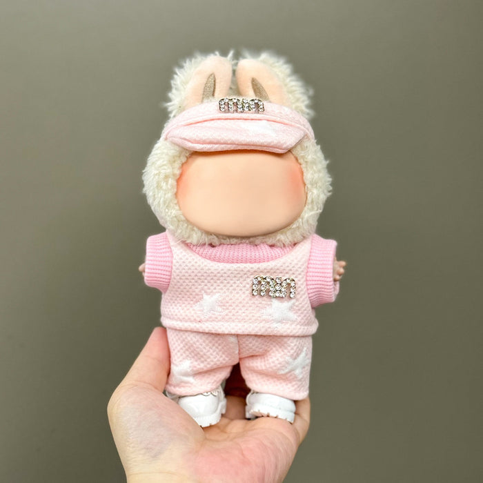 Wholesale Only clothes are suitable for 17cm blind box pendant plush doll clothes