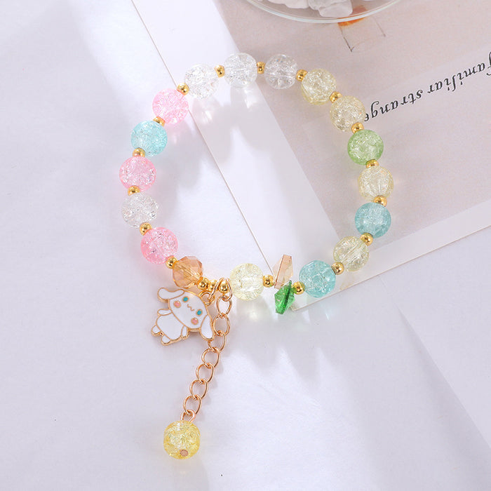 Wholesale Popcorn Crystal Bracelet Hand String Ornaments
