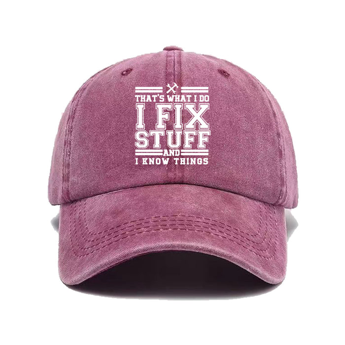 Wholesale Letter printed washed baseball cap, outdoor sun shading retro duckbill cap