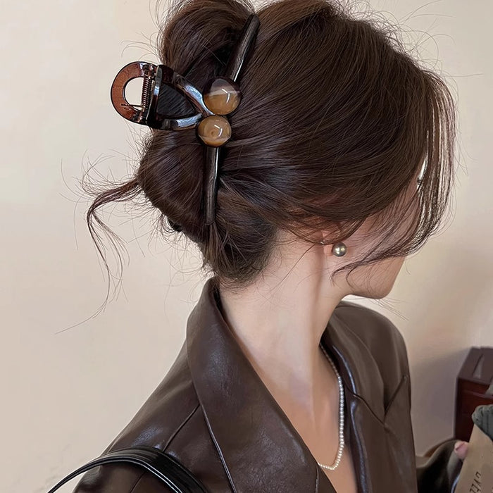 Wholesale Catching clip for women's high-end sense, new shark clip at the back of the head, large hair volume, multi disc hair clip, headband, hair clip