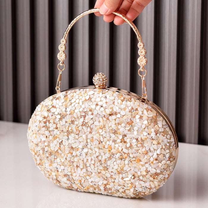 Wholesale Diamond Evening Bag Round Diamond Dress Bag Handbag JDC-HB-YiX002