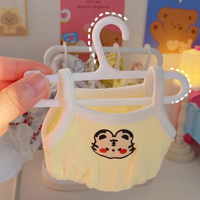 Wholesale Cotton Doll Special Clothes Hanger 10/ 15/ 20cm Baby Clothes Display Rack  Doll Clothes Hanger Shoe Rack