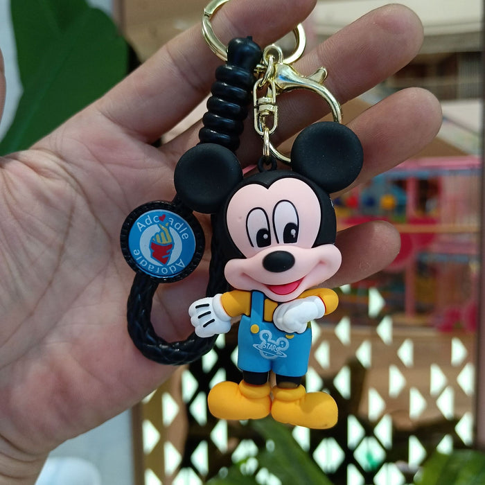 Wholesale Cartoon Silicone Doll Keychain JDC-KC-KuangK043