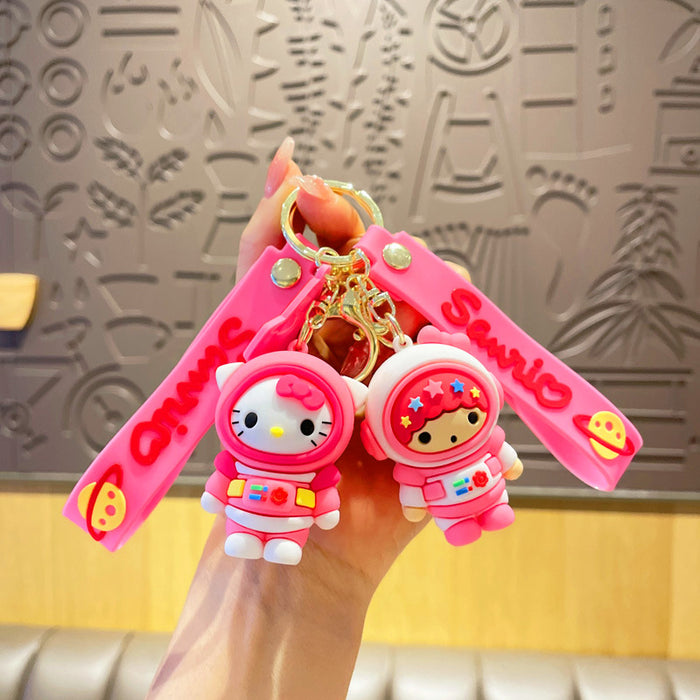 Wholesale Silicone Cartoon Doll Keychain JDC-KC-JuJi016