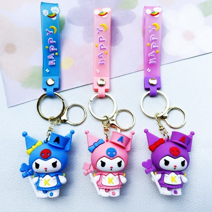 Wholesale PVC Cartoon Doll Keychain JDC-KC-WuYi269