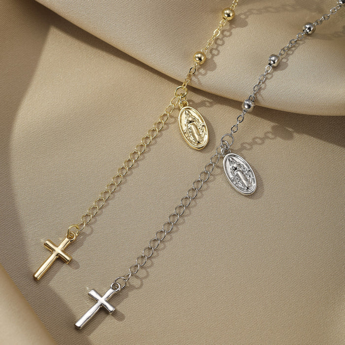 Wholesale Rosary Cross Alloy Bracelet JDC-BT-ShuM003