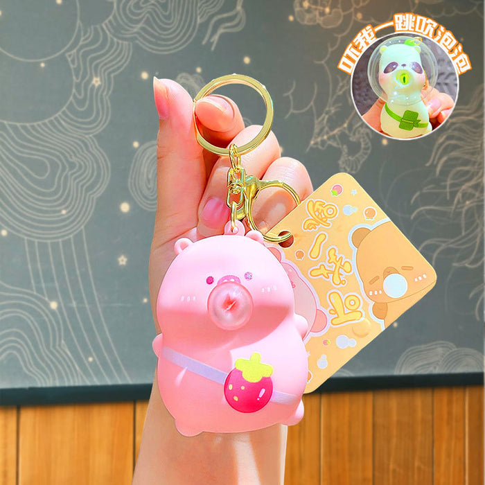 Wholesale Decompression Bubble Doll Keychain JDC-KC-JuJi018