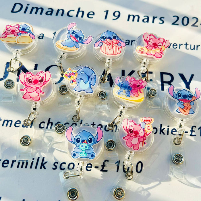 Wholesale Student badges retractable Badge Reels Keychains