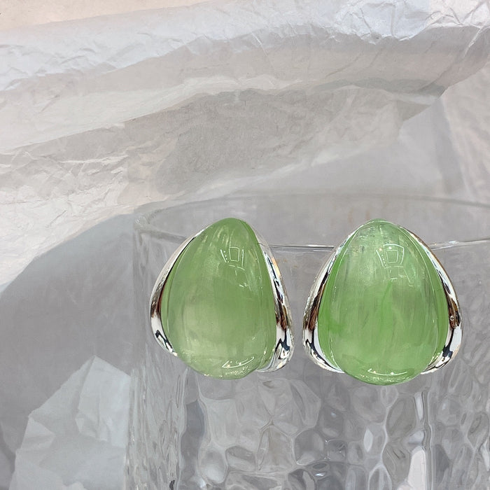 Wholesale Subtle temperament earrings, high-end and versatile water droplet shaped earrings