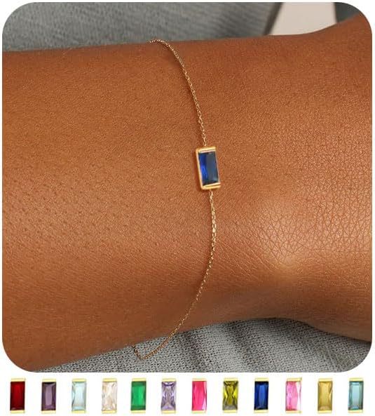 Wholesale Pearl Sailor Buckle Color Preserved Birth Stone Simple Bracelet Women's Electroplating Genuine Gold