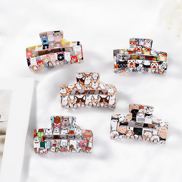 Wholesale Cartoon Animal Jewelry Headwear Grabber Hairpin Cartoon