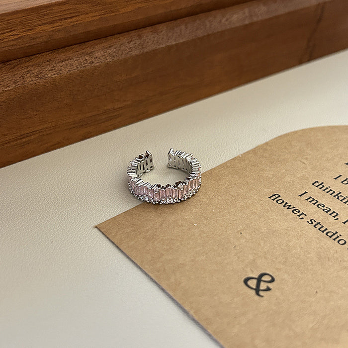 Wholesale Flash diamond zircon ring