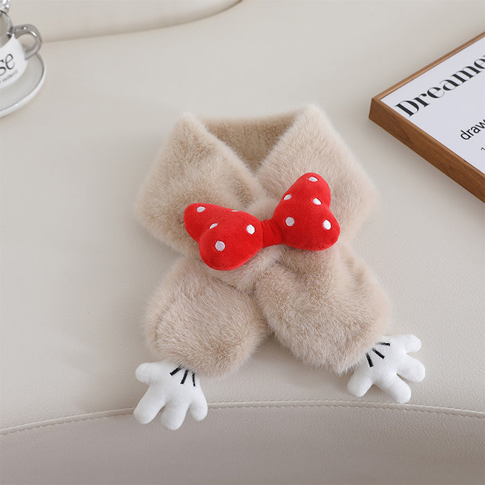 Wholesale Bow and claw children' s Scarves