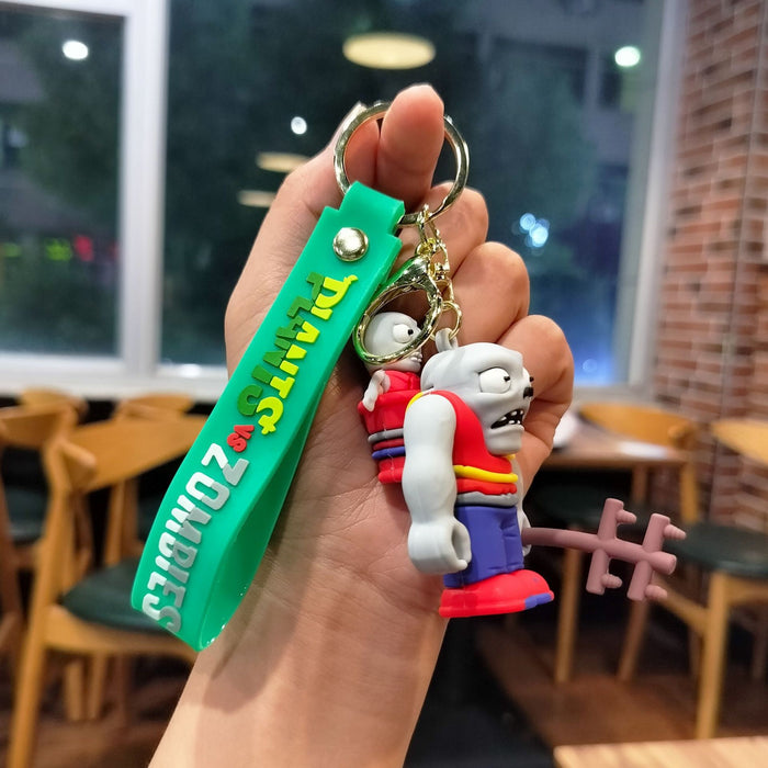 Wholesale PVC keychain pendant, backpack ornament, car keychain accessory