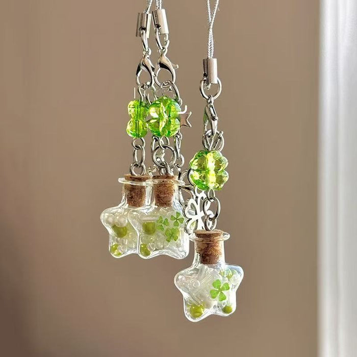 Wholesale star wishing bottle pendant original mobile phone pendant chain