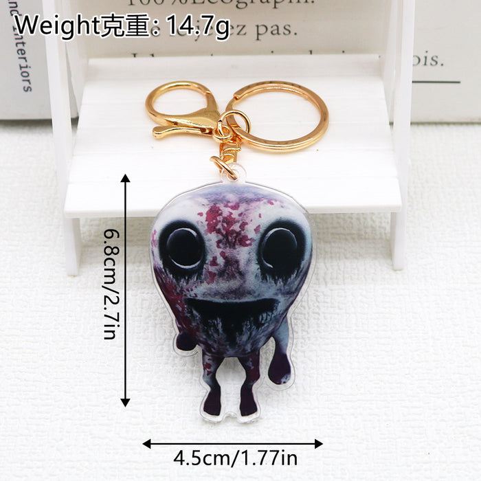 Wholesale Cartoon Game Dark Style Acrylic Keychains JDC-KC-HaoAn019