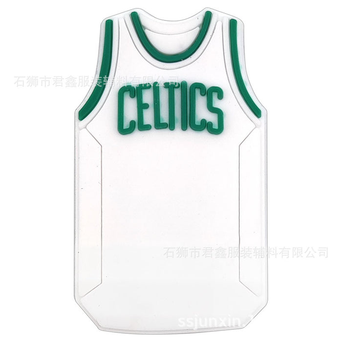 Wholesale 50pcs Basketball Teams  Basketball Shoes Charms