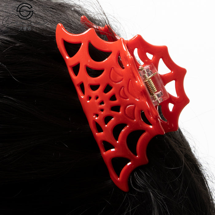 Wholesale  Web Hairpin Acrylic Jewelry Hollow Grab Clip