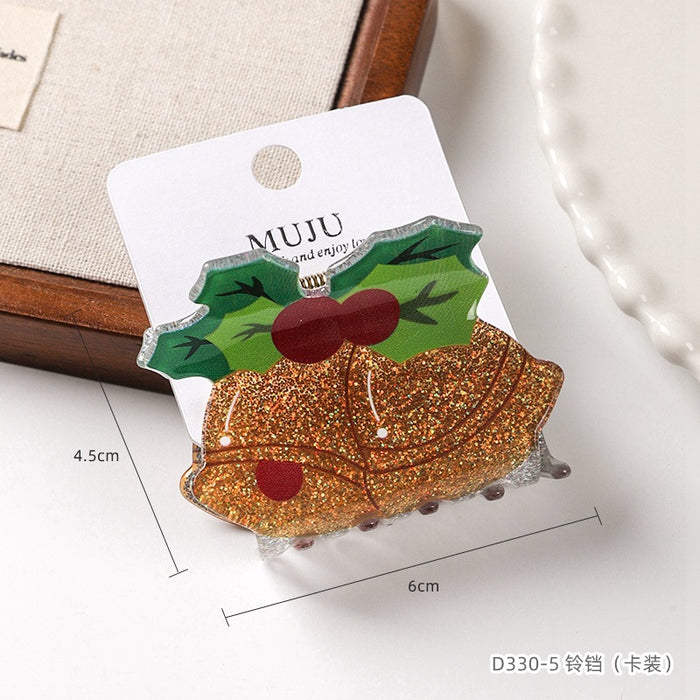 Wholesale Christmas Acrylic Grab Clip Versatile Shark Clip