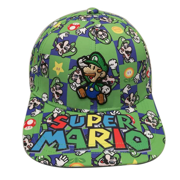 Wholesale New Hat Cosplay Performance Mario Flat Brim Baseball Cap JDC-FH-SXQ001