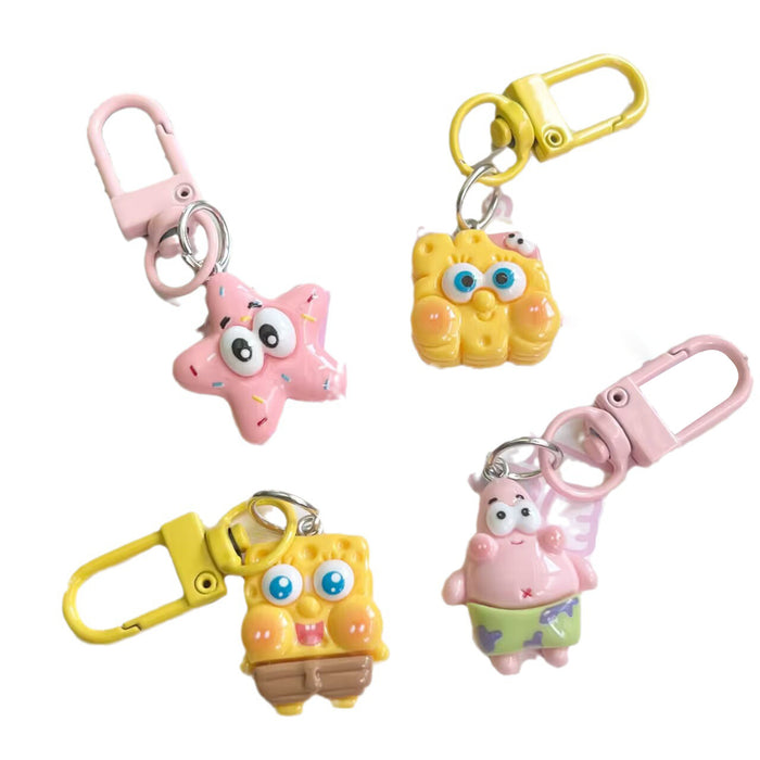 wholesale cute cartoon pendants Keychains JDC-KC-YuZ001