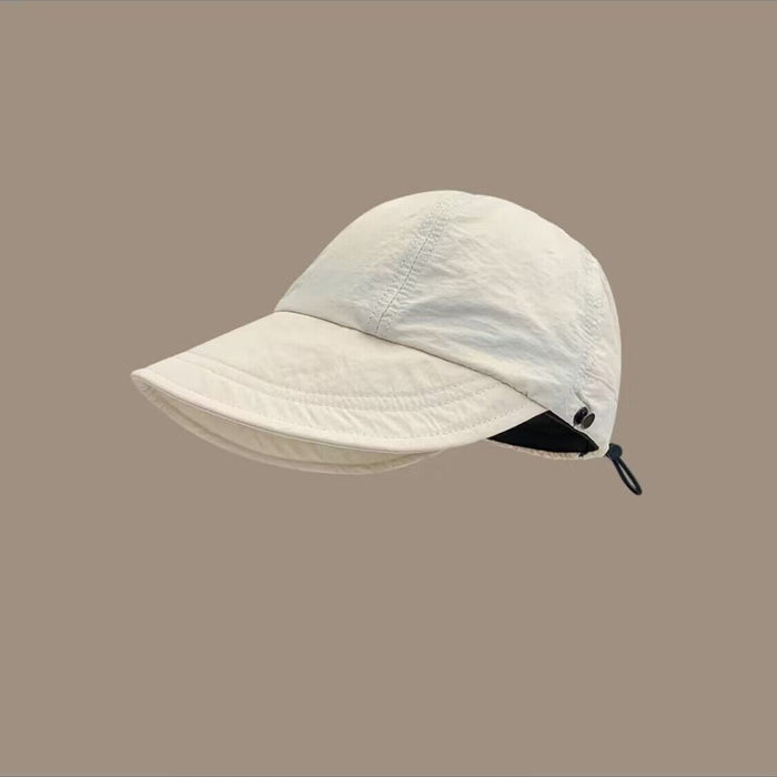 Wholesale Summer new horsetail sunscreen cap all-match breathable quick-drying cap empty sun fisherman hat